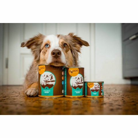 Hund Hundefutter Nassfutter RyDog Vitalmenü Huhn 200g 6 Stück -3- Anifit