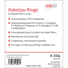 Dog Snacks Cod-skin rings (Kabeljau Ringe) 200g 1 Piece -2- Anifit
